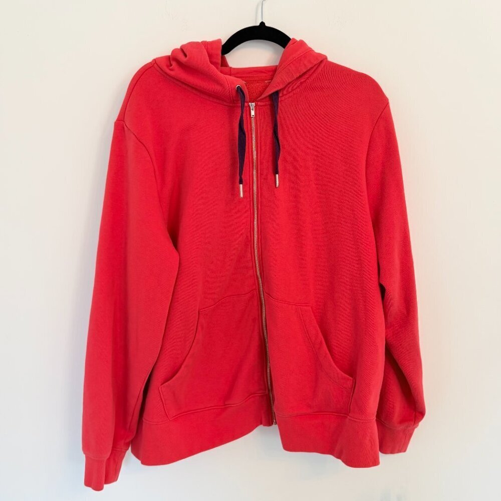 ❤️ Peloton Red Full-Zip Hoodie – Women’s XL - Picture 3 of 7